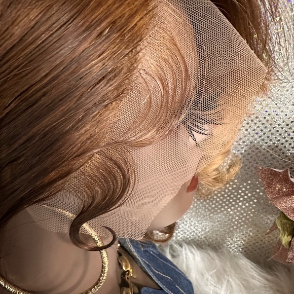 🔥New30”Gorgeous Kimimila 13X4HDTransparent Frontal 100% Indian Human Hair Wig🔥 - Picture 9 of 16